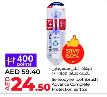 Lulu Hypermarket SENSODYNE Toothbrush offer