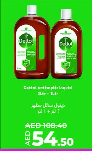 Lulu Hypermarket DETTOL Disinfectant offer