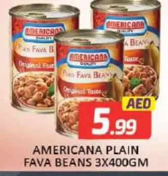 Mango Hypermarket LLC AMERICANA Fava Beans offer