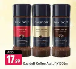 Shaklan DAVIDOFF Coffee offer