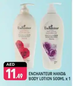 Shaklan Enchanteur Body Lotion & Cream offer