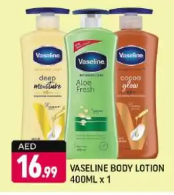 Shaklan VASELINE Body Lotion & Cream offer