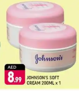Shaklan JOHNSONS Face cream offer