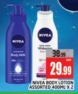 Al Madina Nivea Body Lotion & Cream offer