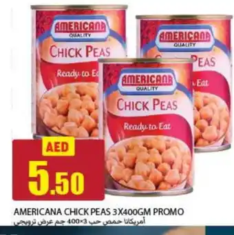 Rawabi Market AMERICANA Chick Peas offer