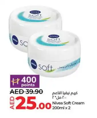 Lulu Hypermarket Nivea Face cream offer