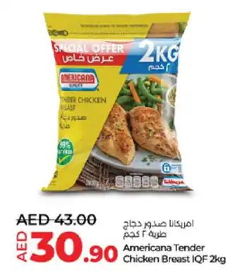 Lulu Hypermarket AMERICANA Chicken Breast offer