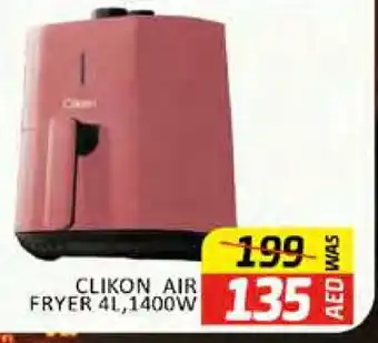 Al Madina CLIKON Air Fryer offer