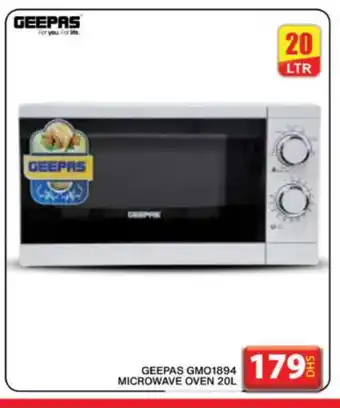 Grand Hyper Market GEEPAS Microwave Oven offer