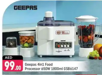 Shaklan GEEPAS Food Processor offer