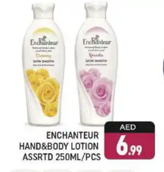 Shaklan Enchanteur Body Lotion & Cream offer