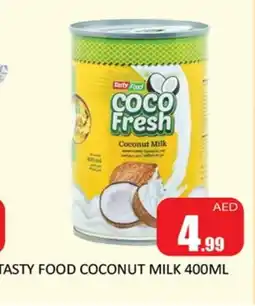 Al Madina TASTY FOOD Coconut Milk offer