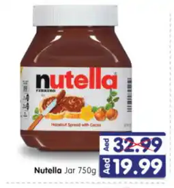 Al Madina Hypermarket NUTELLA Chocolate Spread offer