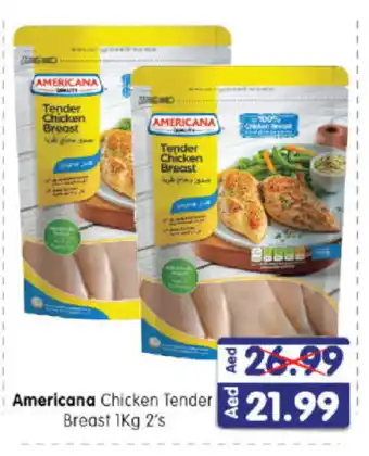 Al Madina Hypermarket AMERICANA Chicken Breast offer