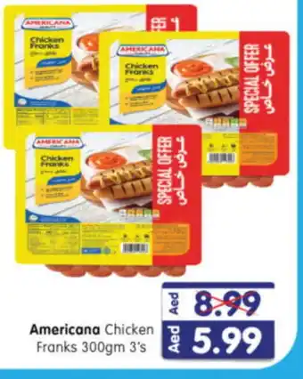 Al Madina Hypermarket AMERICANA Chicken Franks offer