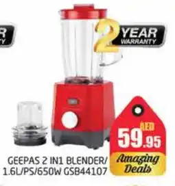 Pasons GEEPAS Mixer / Grinder offer