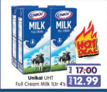 Al Madina Hypermarket UNIKAI Full Cream Milk offer