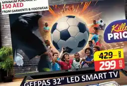 Mango Hypermarket LLC GEEPAS Smart TV offer