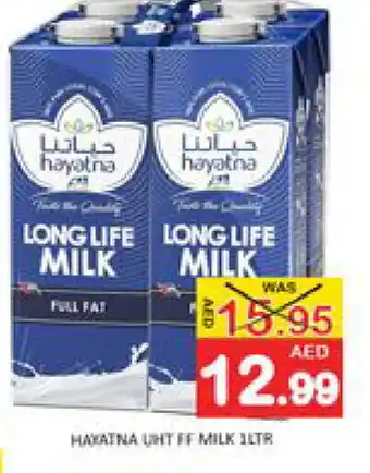 Mango Hypermarket LLC HAYATNA Long Life / UHT Milk offer