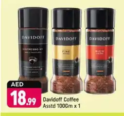 Shaklan DAVIDOFF Coffee offer