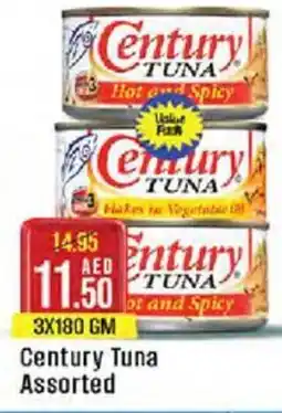 West Zone Supermarket Century Tuna Assorted offer