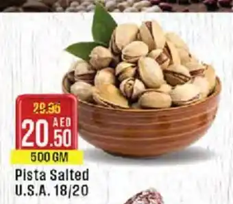 West Zone Supermarket Pista Salted U.S.A. 18/20 offer