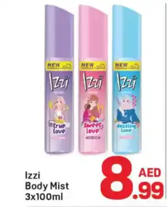 Day To Day Izzi body mist offer