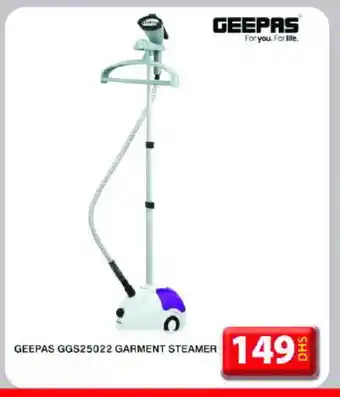 Grand Hyper Market GEEPAS Garment Steamer offer