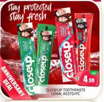 Pasons CLOSE UP Toothpaste offer