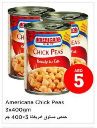 Last Chance AMERICANA Chick Peas offer
