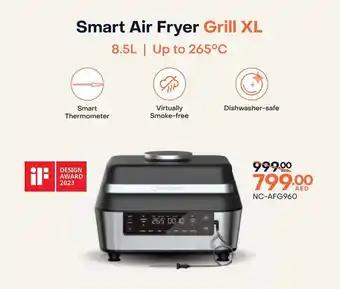 Sharaf DG Nutricook Smart Air Fryer Grill XL NC-AFG960 offer