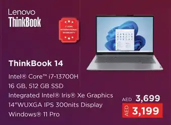 Sharaf DG ThinkBook 14 offer