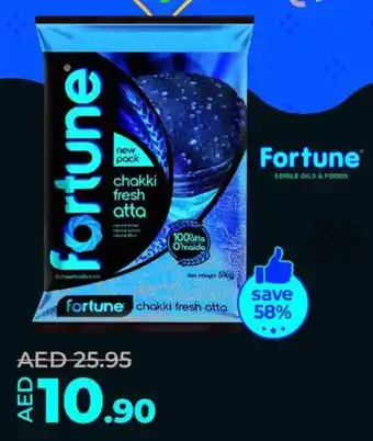 Lulu Hypermarket Fortune Chakki Fresh Atta offer