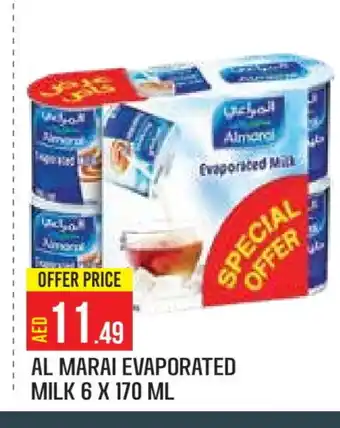 Baniyas Spike Hypermarket ALMARAI Evaporated Milk offer