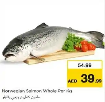 Nesto Norwegian salmon whole offer