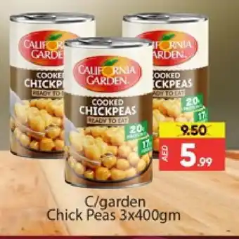 Al Madina CALIFORNIA GARDEN Chick Peas offer