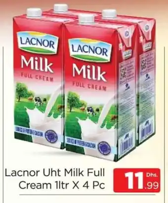 Al Madina LACNOR Long Life / UHT Milk offer