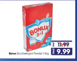 Al Madina Hypermarket BONUX Detergent offer