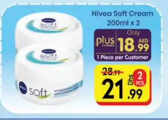 Al Madina Hypermarket Nivea Face cream offer