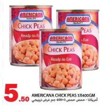 Rawabi Market AMERICANA Chick Peas offer