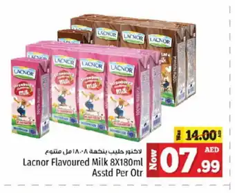 Kenz Hypermarket LACNOR Flavoured Milk offer