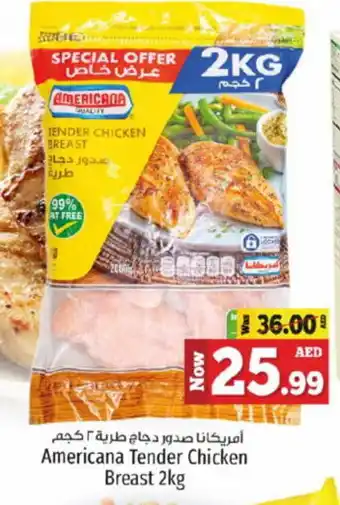 Kenz Hypermarket AMERICANA Chicken Breast offer