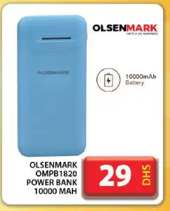 Grand Hyper Market OLSENMARK Powerbank offer