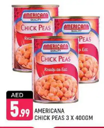 Shaklan AMERICANA Chick Peas offer