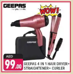 Shaklan GEEPAS Hair Appliances offer