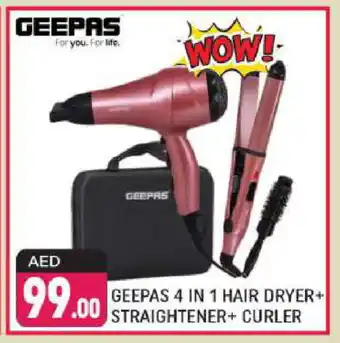 Shaklan GEEPAS Hair Appliances offer