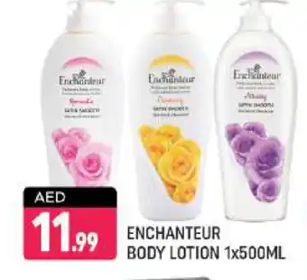 Shaklan Enchanteur Body Lotion & Cream offer