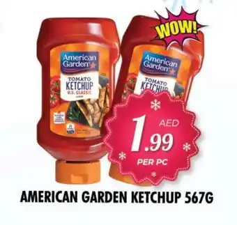 Night to Night Hypermarket AMERICAN GARDEN Tomato Ketchup offer