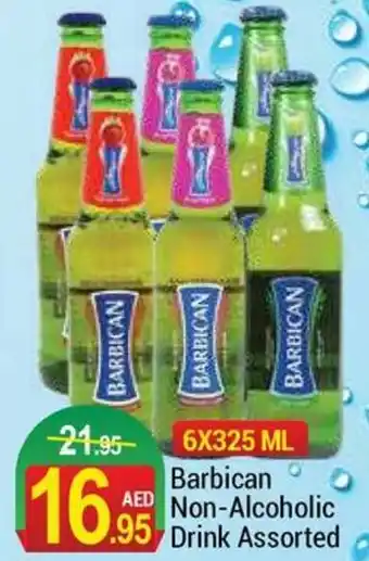 New W Mart Barbican Non-Alcoholic Drink Assorted offer