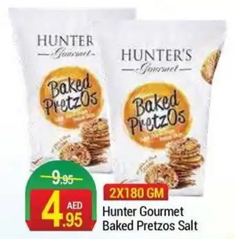 New W Mart Hunter Gourmet Baked Pretzos Salt offer